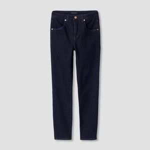 Universal Standard Seine High Rise Skinny Jeans in Dark Indigo